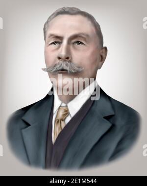 Arthur Conan Doyle 1859-1930 Britischer Schriftsteller Arzt Stockfoto