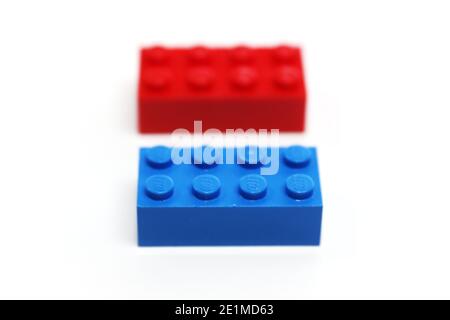 LEGO Bausteine Bild von Antony Thompson - tausend Wortmedien, KEINE VERKÄUFE, KEINE SYNDIZIERUNG. Kontakt für weitere Informationen Mob: 07775556610 Web: w Stockfoto