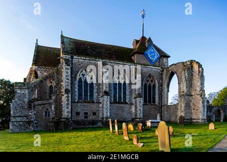 England, East Sussex, Winchelsea, Kirche des heiligen Thomas des Märtyrers Stockfoto