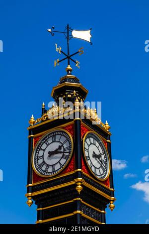England, London, Westminster, Victoria, Little Ben Clock Tower Stockfoto