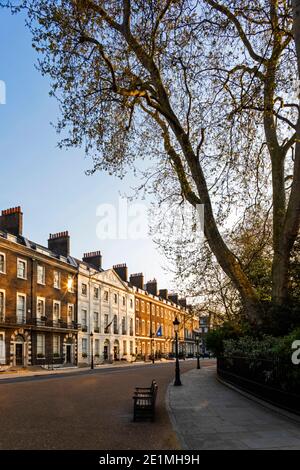 England, London, Westminster, Bloomsbury, Bedford Square Stockfoto