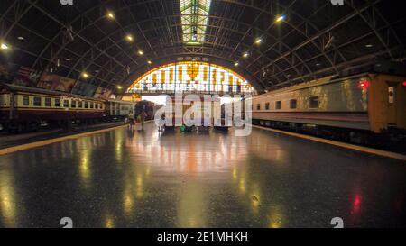 Bangkok Bahnhof Hua Lamphong Stockfoto