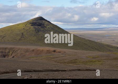 Landschaft der Kerlingarfjöll Region in Island Stockfoto