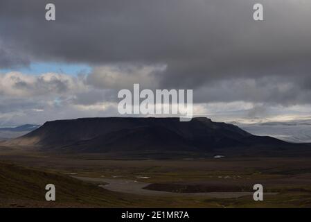 Landschaft der Kerlingarfjöll Region in Island Stockfoto