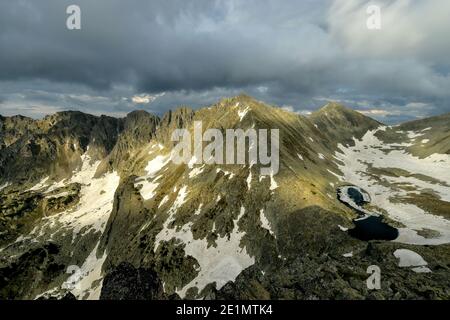 Die Wächter, Pirin Berg, Bulgarien Stockfoto