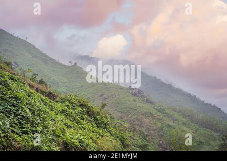 Meer und Sonne, Hai Van Pass, Danang, Vietnam Stockfoto