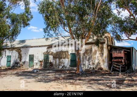 Kersefontein eine Cape Dutch Farm in Südafrika Stockfoto