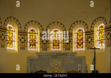 Sacre Coeur de Balata in Martinique. Martinique ist eine französische Insel in der Kleinen Antillen in der östlichen Karibik. Stockfoto