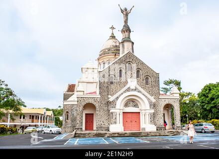 Sacre Coeur de Balata in Martinique. Martinique ist eine französische Insel in der Kleinen Antillen in der östlichen Karibik. Stockfoto