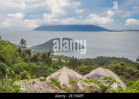 Meer und Sonne, Hai Van Pass, Danang, Vietnam Stockfoto