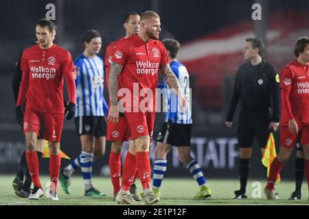 ALMERE, NIEDERLANDE - 8. JANUAR: Thomas Verheydt von Almere City FC während des niederländischen Keukenkampioendivisie-Spiels zwischen Almere City FC und FC Eindhove Stockfoto