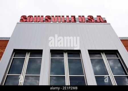 Stax Museum of American Soul Music Museum Memphis Tennessee Stockfoto