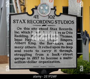 Stax Museum of American Soul Music Museum Memphis Tennessee Stockfoto