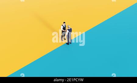 Beschäftigungsmöglichkeit für Job Career Recruitment Konzept Stockfoto