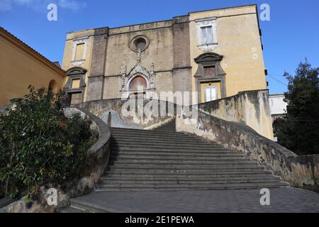 Napoli - Chiesa di San Giovanni a Carbonara Stockfoto