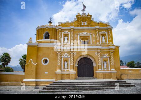 Kirche St. Peter der Apostel, San Pedro Las Huertas, Antigua Guatemala Stockfoto