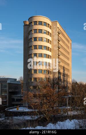 Lastenlinna, ehemaliges Kinderkrankenhaus im Stadtteil Taka-Töölöö in Helsinki, Finnland Stockfoto