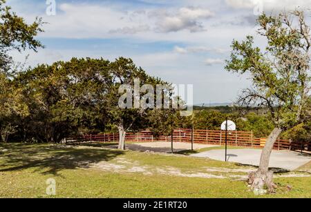 Mayan Dude Ranch - Bandera, Texas Stockfoto