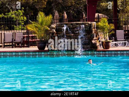 Mayan Dude Ranch - Bandera, Texas Stockfoto