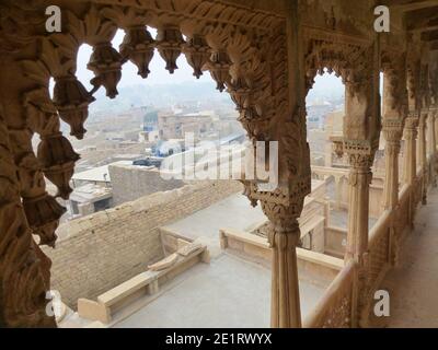 Salim Singh Ki Haveli in Jaisalmer, Rajasthan Stockfoto