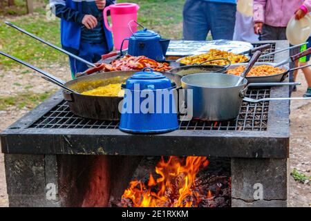 Mayan Dude Ranch - Bandera, Texas Stockfoto