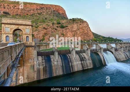 Hartbeespoort Dam befindet sich in der nordwestlichen Provinz Süd Afrika Stockfoto