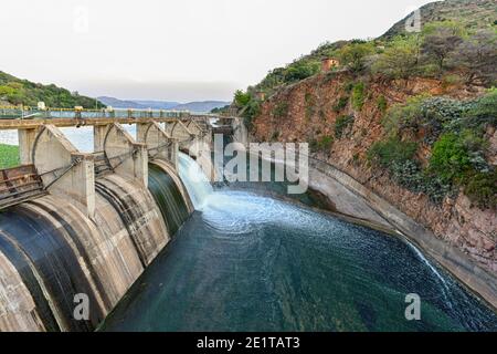 Hartbeespoort Dam befindet sich in der nordwestlichen Provinz Süd Afrika Stockfoto