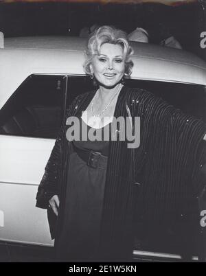 ZSA Zsa Gabor Quelle: Ralph Dominguez/MediaPunch Stockfoto