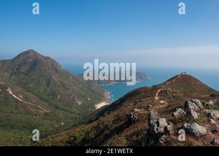 Tai Long Wan Beach in Sai Kung, Hongkong Stockfoto