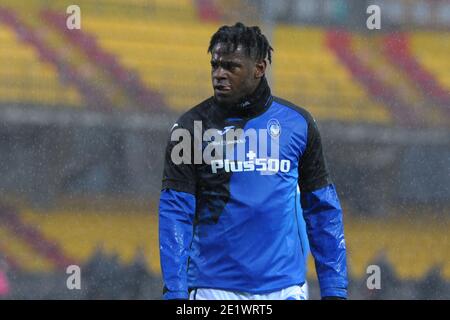 Benevento, Italien. Januar 2021. Benevento, Italien, Ciro Vigorito Stadion, 09. Januar 2021, DuvÃÂn Zapata (Atalanta BC) während Benevento Calcio vs Atalanta BC - Italian Football Serie A Spiel Credit: Renato Olimpio/LPS/ZUMA Wire/Alamy Live News Stockfoto