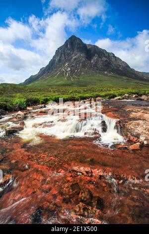 Stob Dearg Buachaille Etive Mor, Glencoe, Schottland, Vereinigtes Königreich Stockfoto