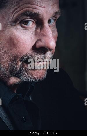 Porträt des österreichischen Filmregisseurs Ulrich Seidl Stockfoto