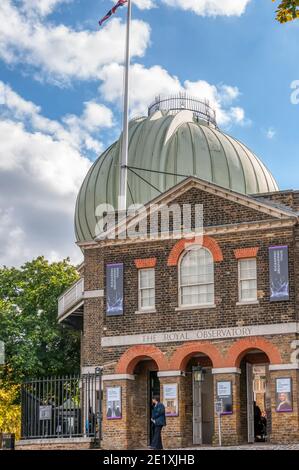 Das Royal Observatory, Greenwich. Stockfoto