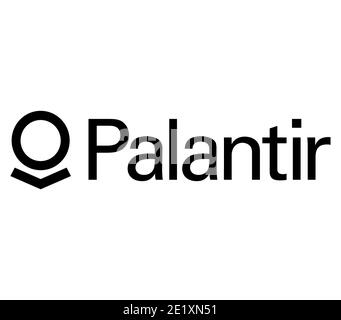 Palantir-Logo Stockfoto