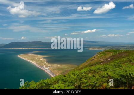 Rossbeigh Strand am Wild Atlantic Way am Ring of Kerry in Irland. Stockfoto