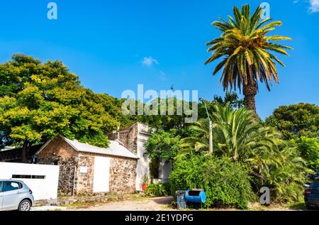 Traditionelle Häuser in Colonia del Sacramento in Uruguay Stockfoto