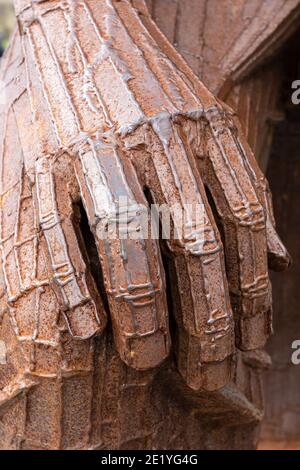 Fiddler Green, Fischer verloren am Meer Denkmal North Shields. Stockfoto