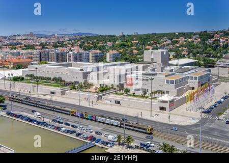 Kunstmuseum 'Museu Colecao Berardo', Belem, Lissabon, Portugal Stockfoto