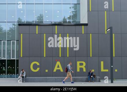 Hoersaalgebraeude CARL, RWTH, Classenstrasse, Aachen, Nordrhein-Westfalen, Deutschland Stockfoto