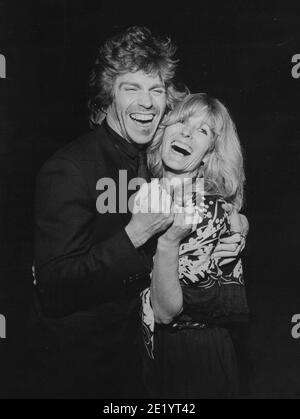 JEFF CONAWAY mit Frau Rona Newton-John Credit: Ralph Dominguez/MediaPunch Stockfoto