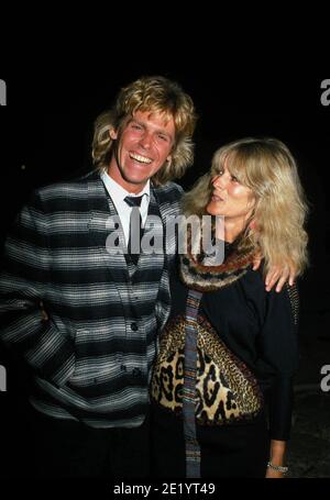 JEFF CONAWAY mit RONA NEWTON JOHN Credit: Ralph Dominguez/MediaPunch Stockfoto