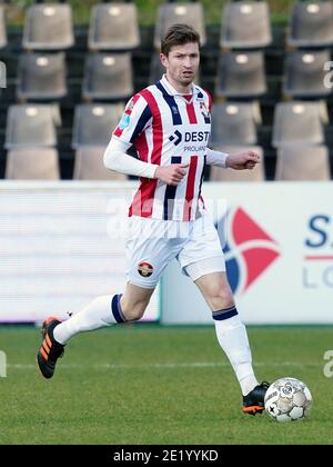 VENLO, NIEDERLANDE - JANUAR 10: Jan Arie van der Heijden von Willem II. Während des niederländischen Eredivisie-Spiels zwischen VVV Venlo und Willem II in De Koel ON Stockfoto