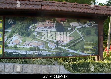 Mongiana, Vibo Valentia - Villa Vittoria Credit: Giuseppe Andidero Stockfoto