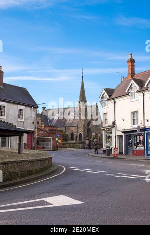 Stadtzentrum in Melbourne, Derbyshire, Großbritannien Stockfoto