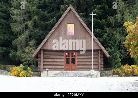 Mongiana, Vibo Valentia - Villa Vittoria - Kirche Credit: Giuseppe Andidero Stockfoto