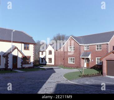 Wohnsiedlung Stockfoto