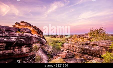 Wunderschöne Felsformation im Kakadu Nationalpark Stockfoto