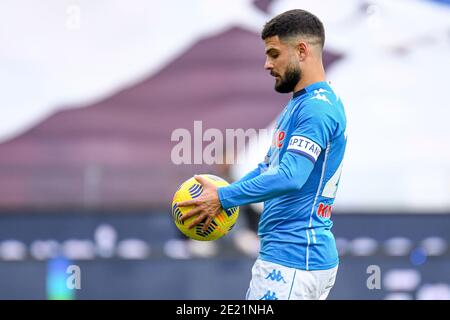 Lorenzo Insigne (Napoli) Porträt während Udinese Calcio vs SSC Napoli, Italienischer Fußball Serie A Spiel, Udine, Italien, 10 - Foto .LM/Ettore Griffoni Stockfoto