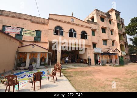 Prabartak Seva Niketan. Chandannagar, Hooghly, Westbengalen. Indien. Stockfoto