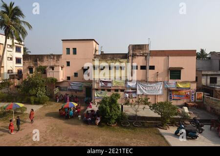 Prabartak Seva Niketan. Chandannagar, Hooghly, Westbengalen. Indien. Stockfoto